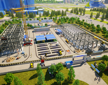 万间科技助力唐山BIM智慧工地项目落地