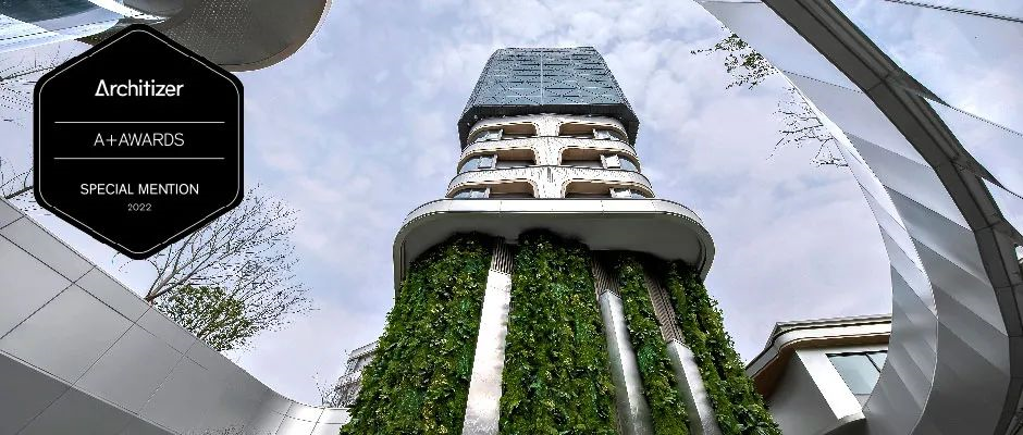 梁黄顾荣获 Architizer A+大奖特别表彰奖